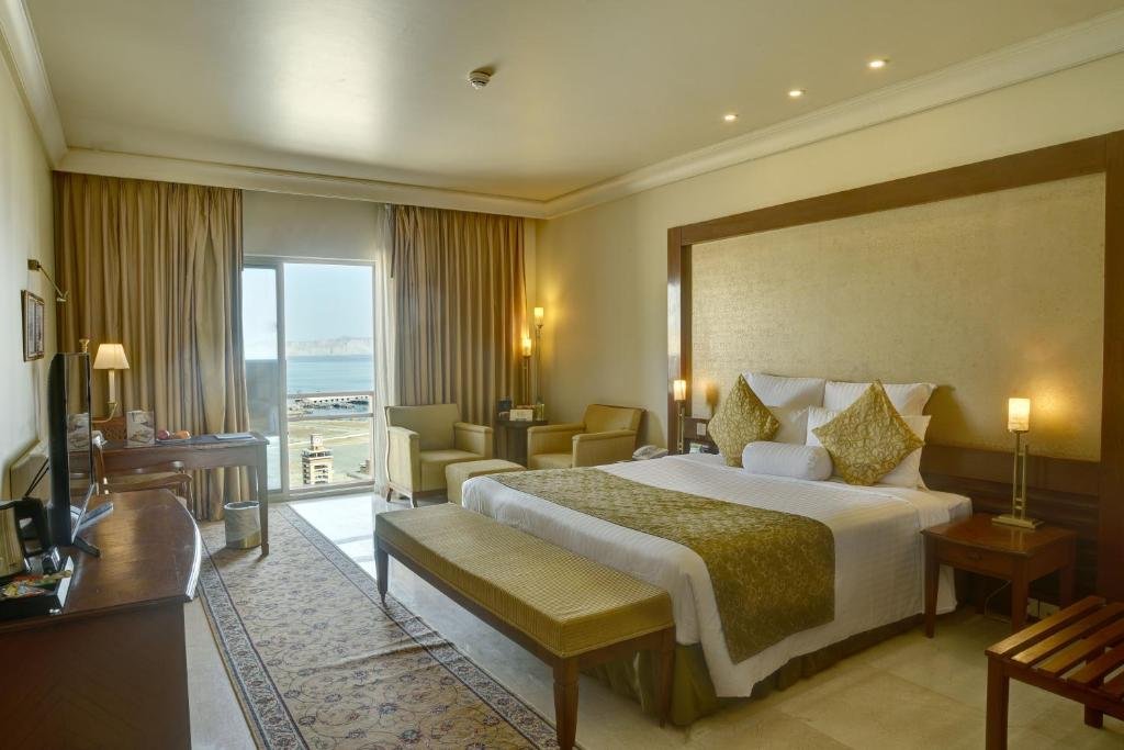 Pearl continental hotel gawader single bed room with sea view