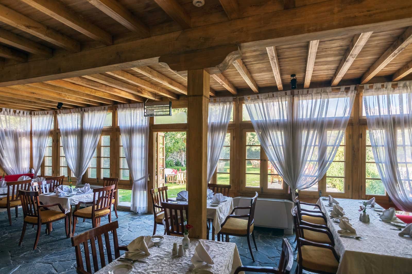 Serena fort residence khaplu dinning table