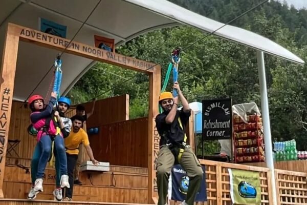 zipline in Pakistan