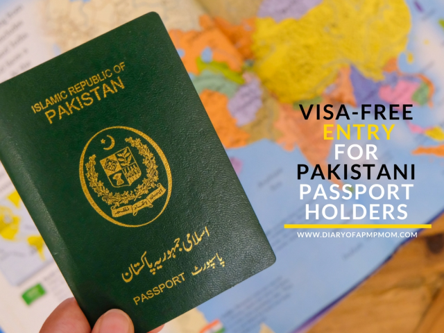 visa free countries for pakistan